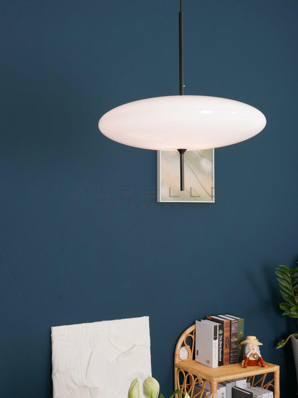 Opal Disc Suspension Lamp