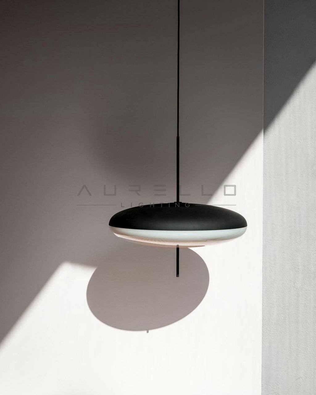 Opal Disc Suspension Lamp