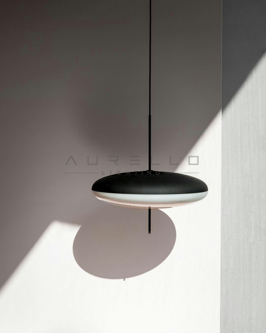 Opal Disc Suspension Lamp