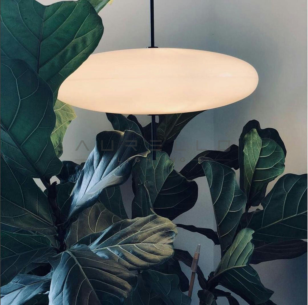 Opal Disc Suspension Lamp
