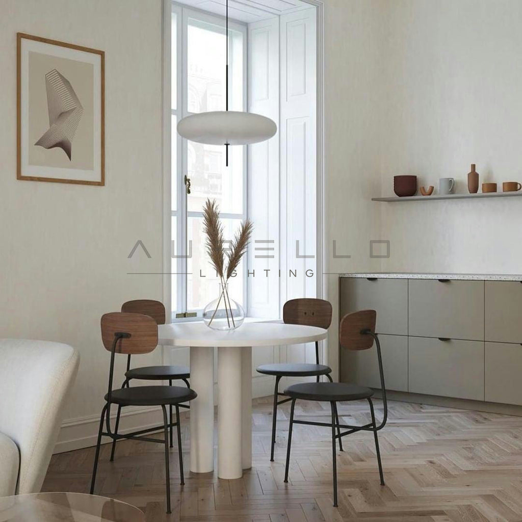 Opal Disc Suspension Lamp