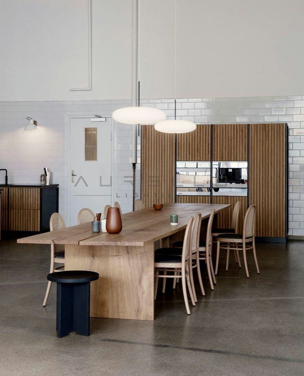 Opal Disc Suspension Lamp