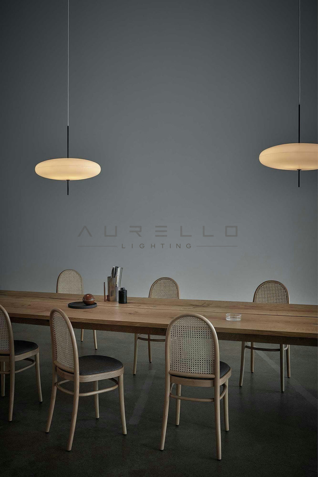 Opal Disc Suspension Lamp