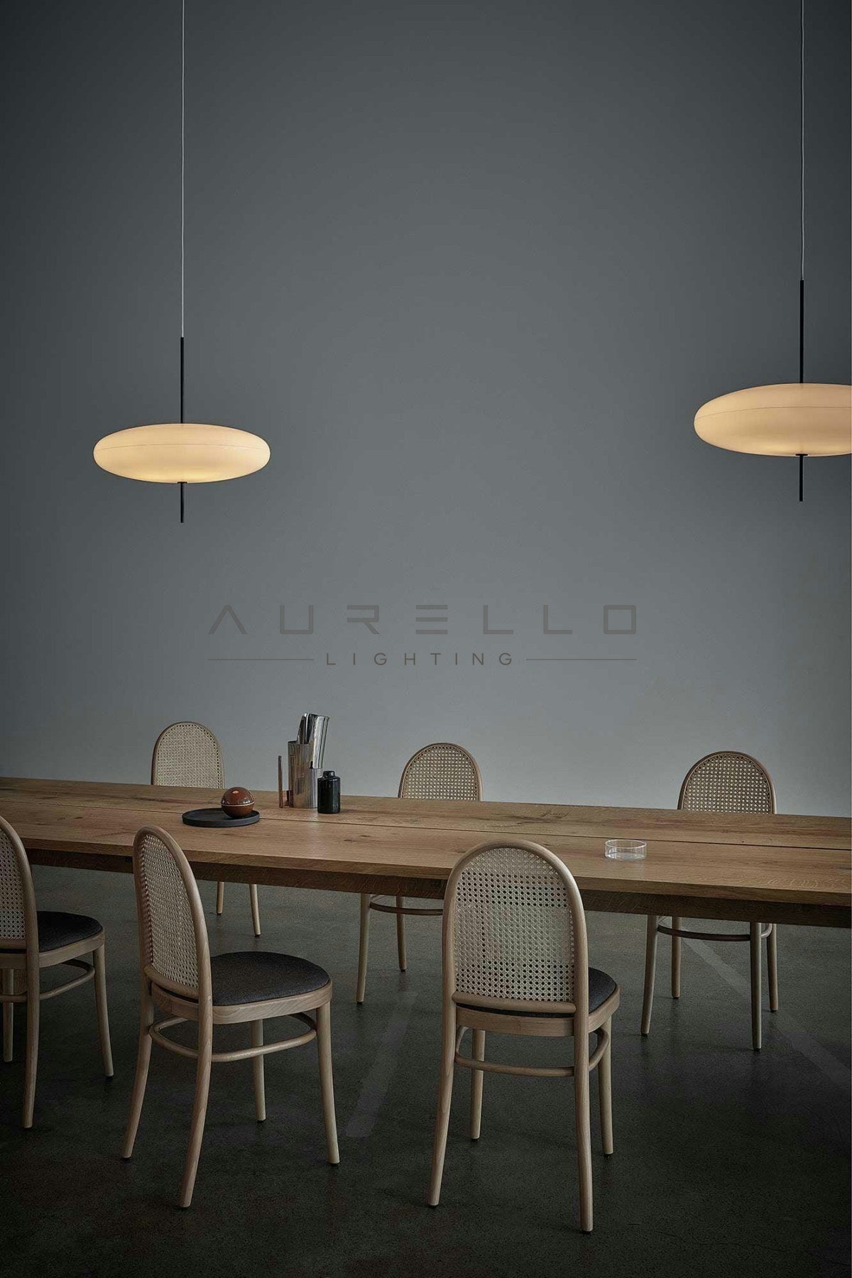 Opal Disc Suspension Lamp