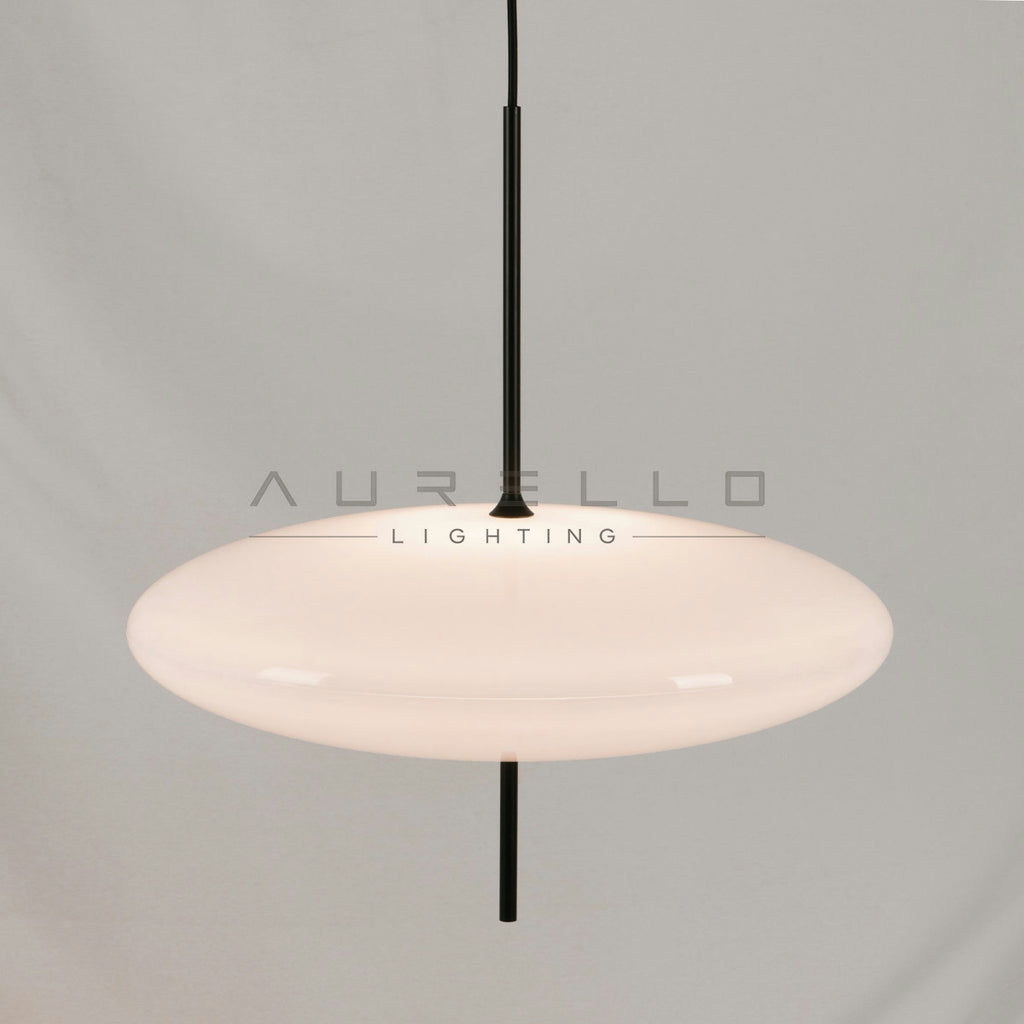 Opal Disc Suspension Lamp
