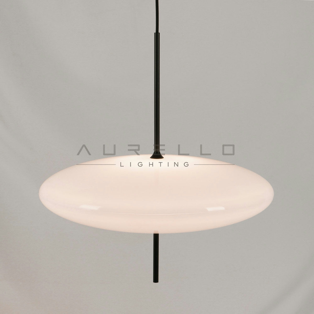 Opal Disc Suspension Lamp