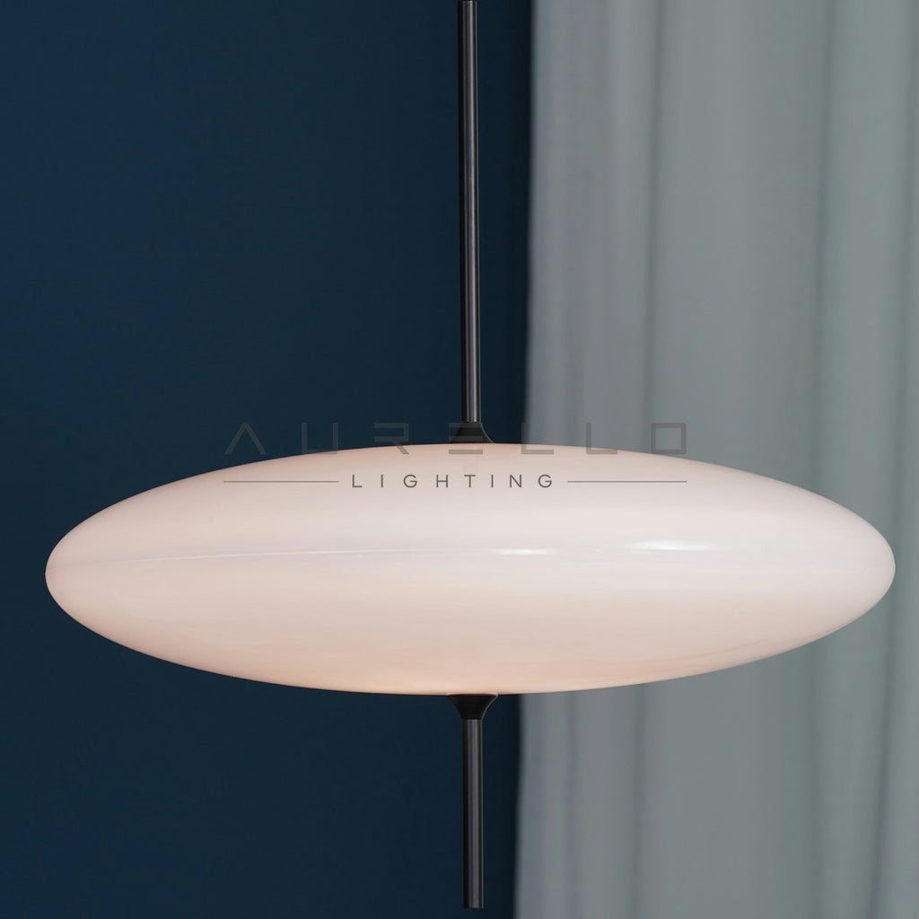 Opal Disc Suspension Lamp