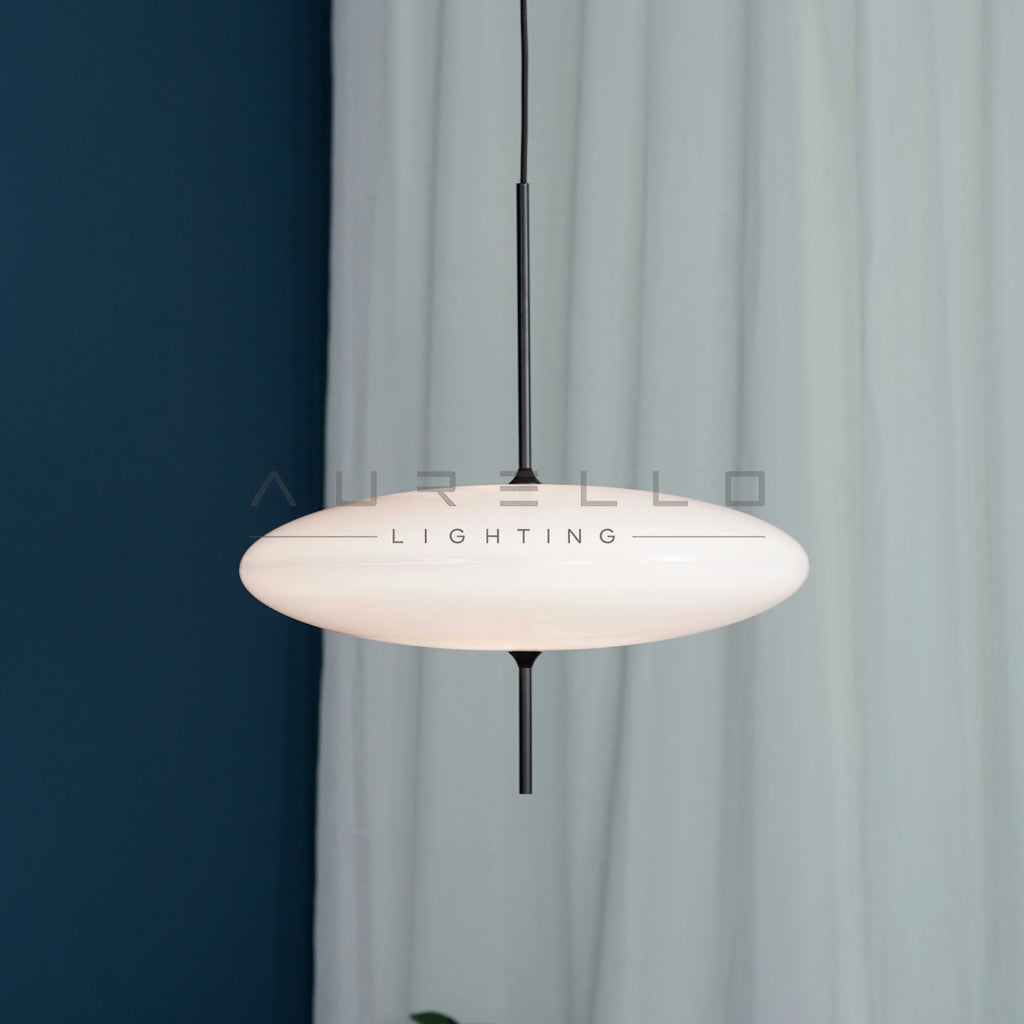 Opal Disc Suspension Lamp
