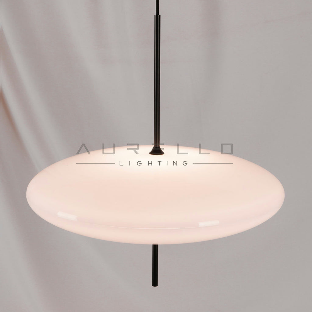 Opal Disc Suspension Lamp