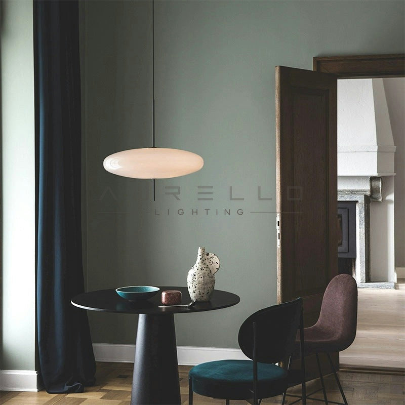 Opal Disc Suspension Lamp