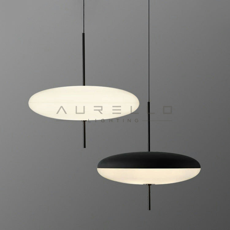 Opal Disc Suspension Lamp