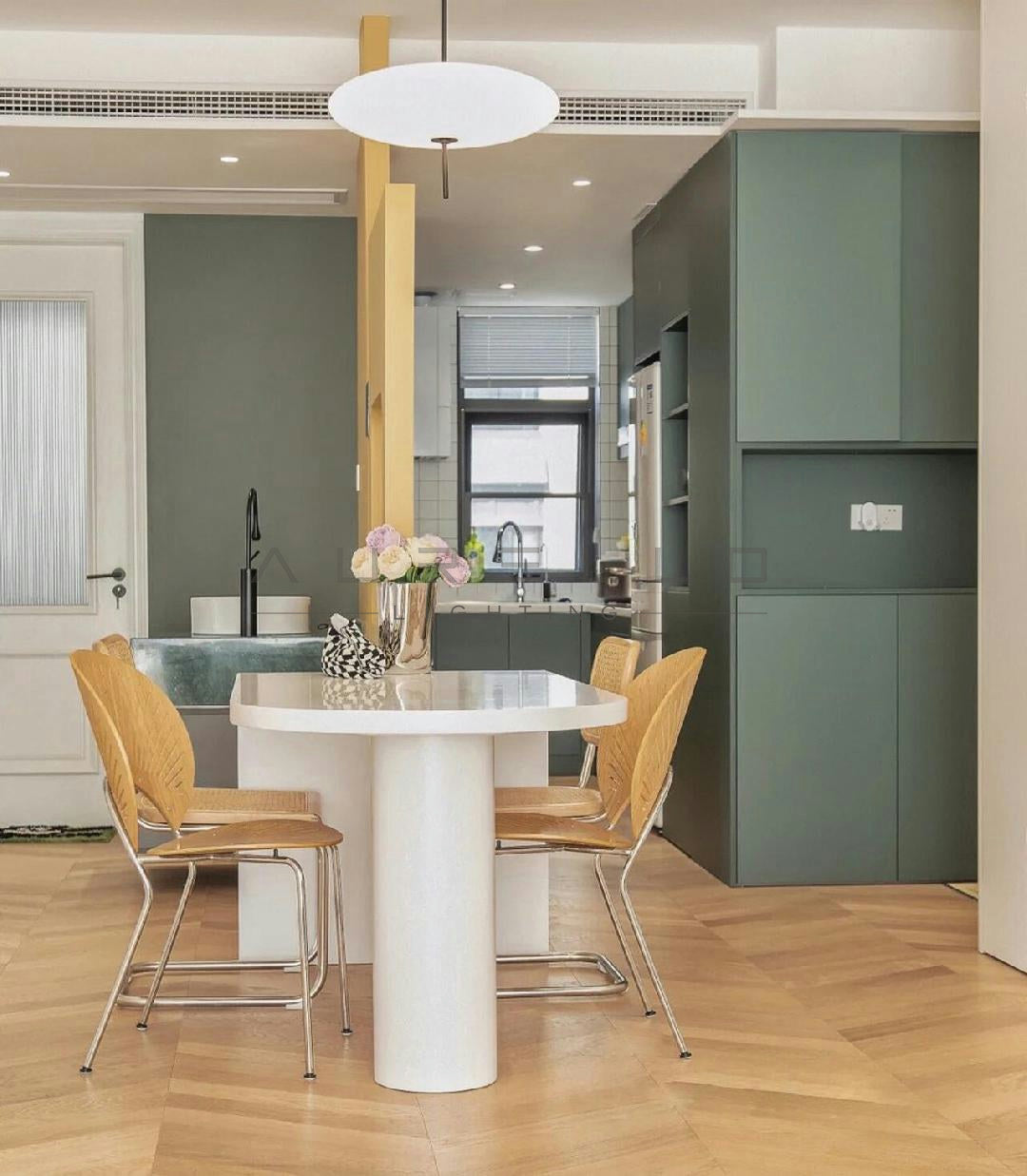 Opal Disc Suspension Lamp