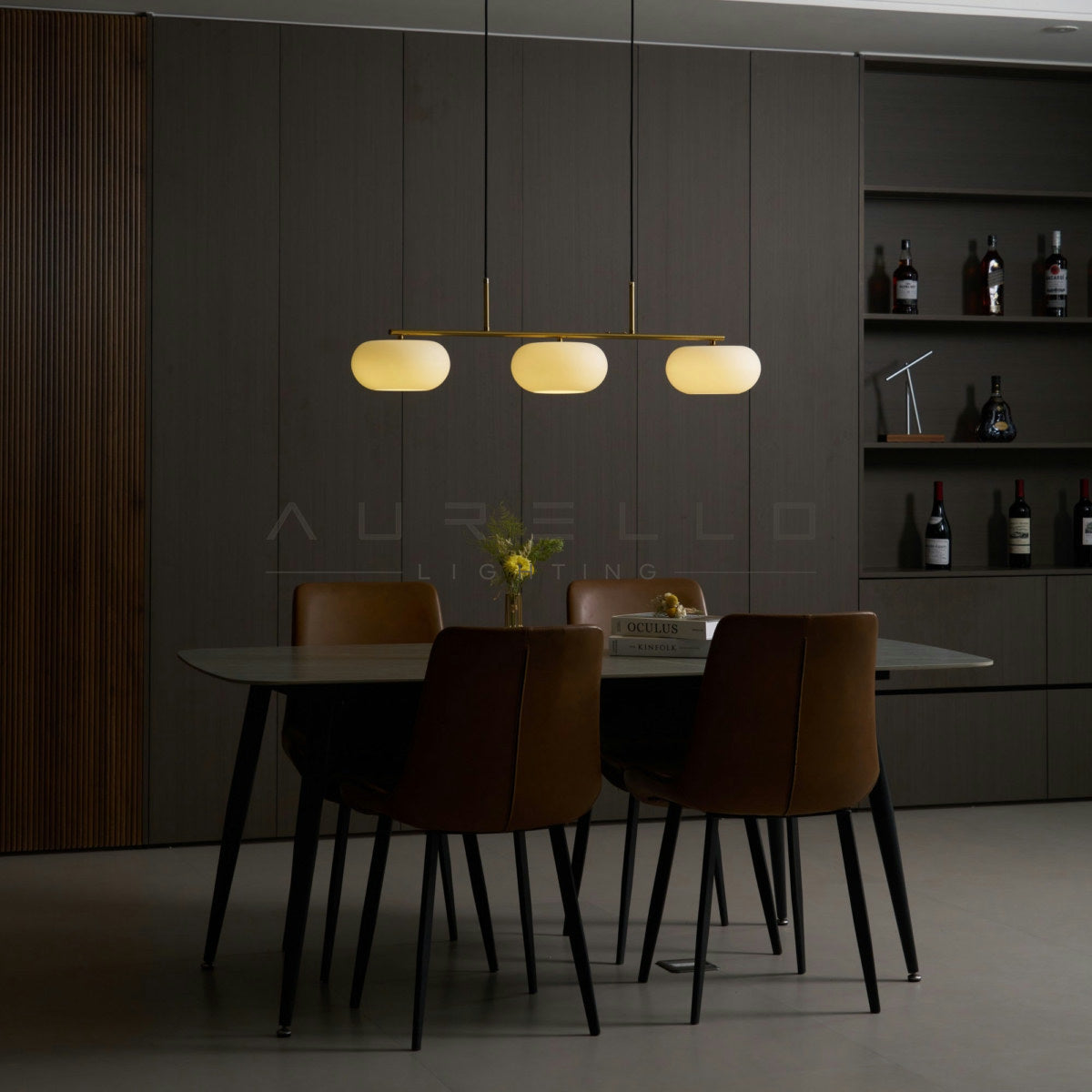 Sculptural Pendant Light
