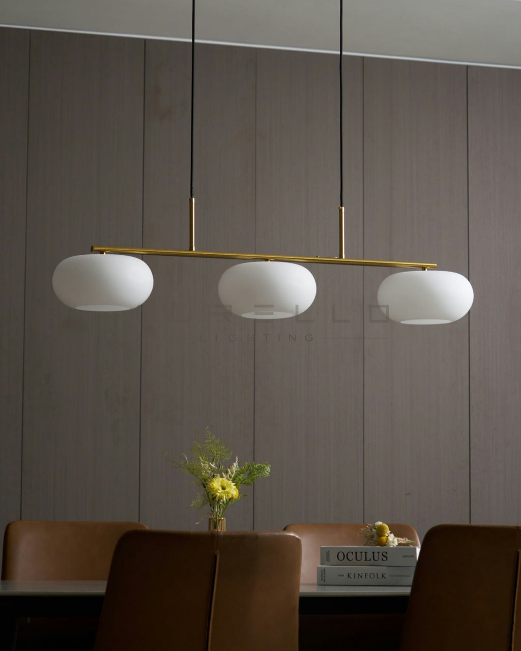 Sculptural Pendant Light