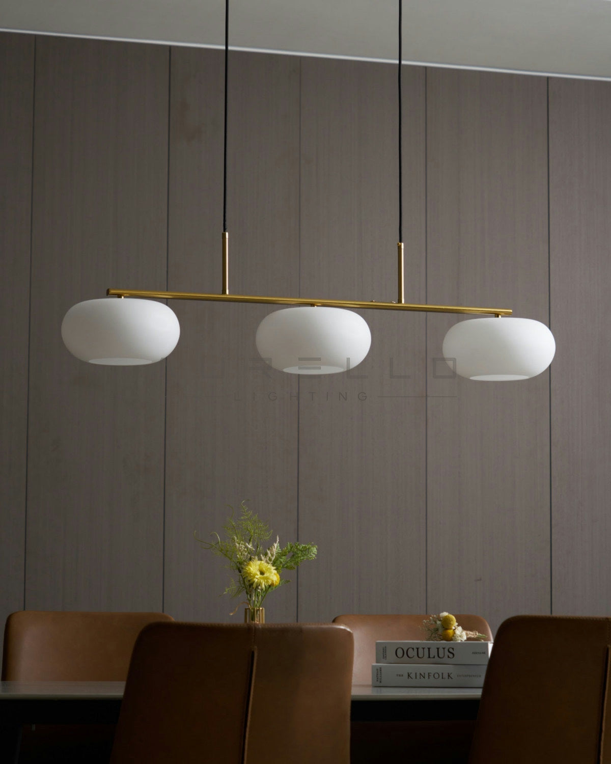 Sculptural Pendant Light