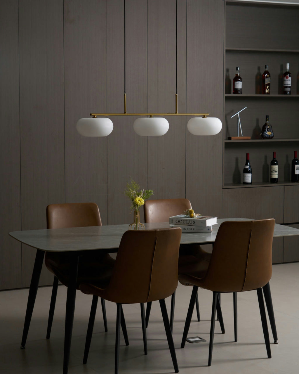 Sculptural Pendant Light