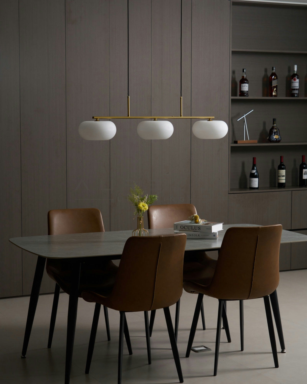 Sculptural Pendant Light