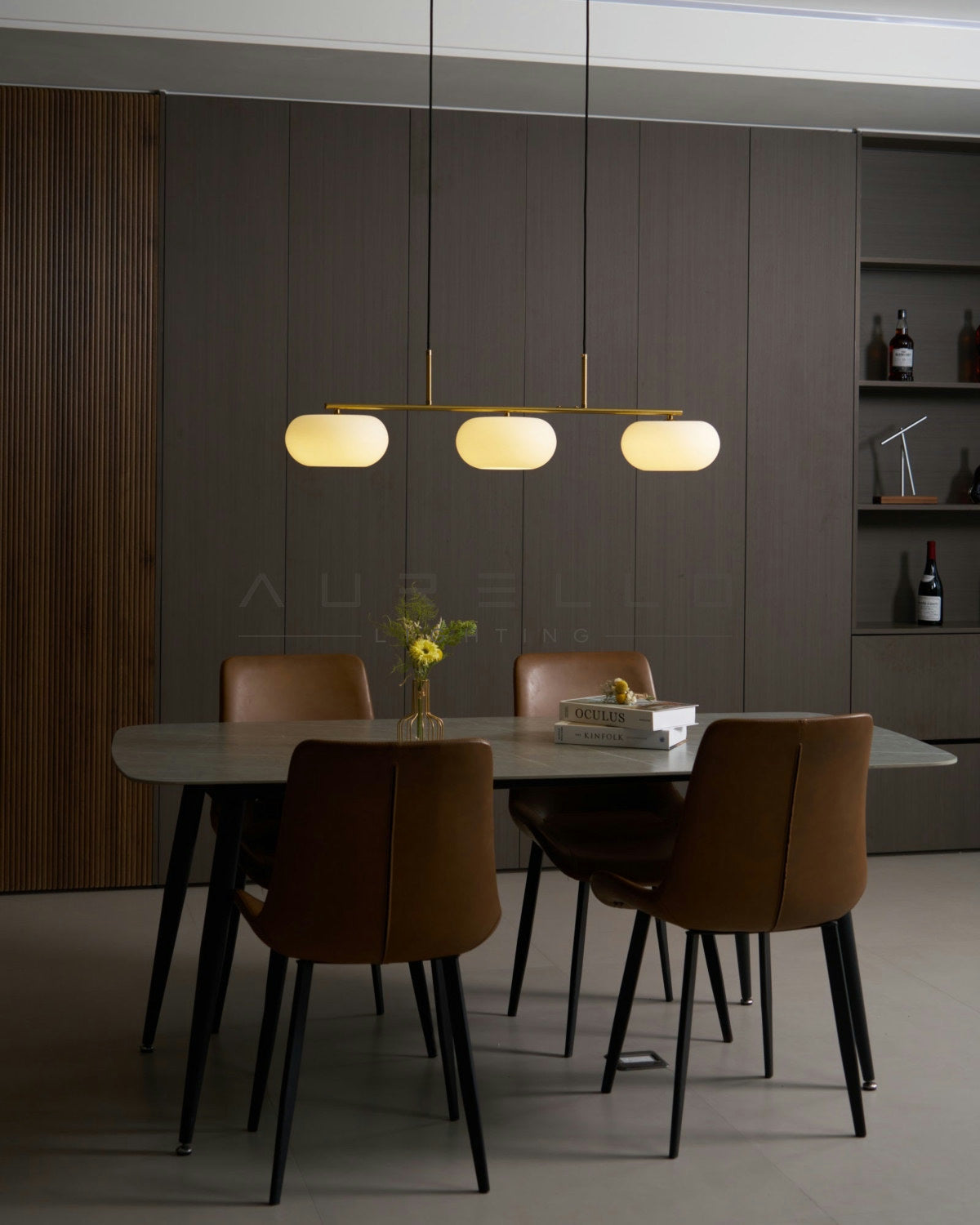 Sculptural Pendant Light