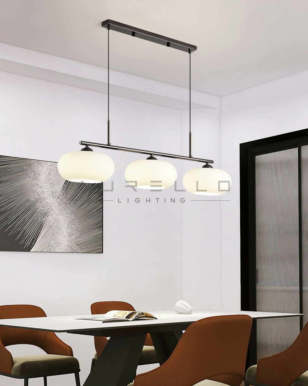 Sculptural Pendant Light