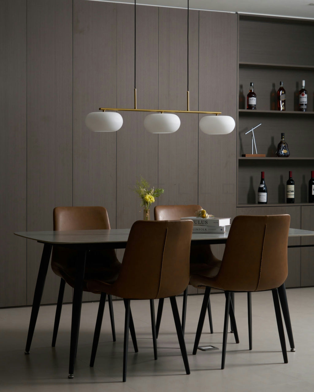 Sculptural Pendant Light