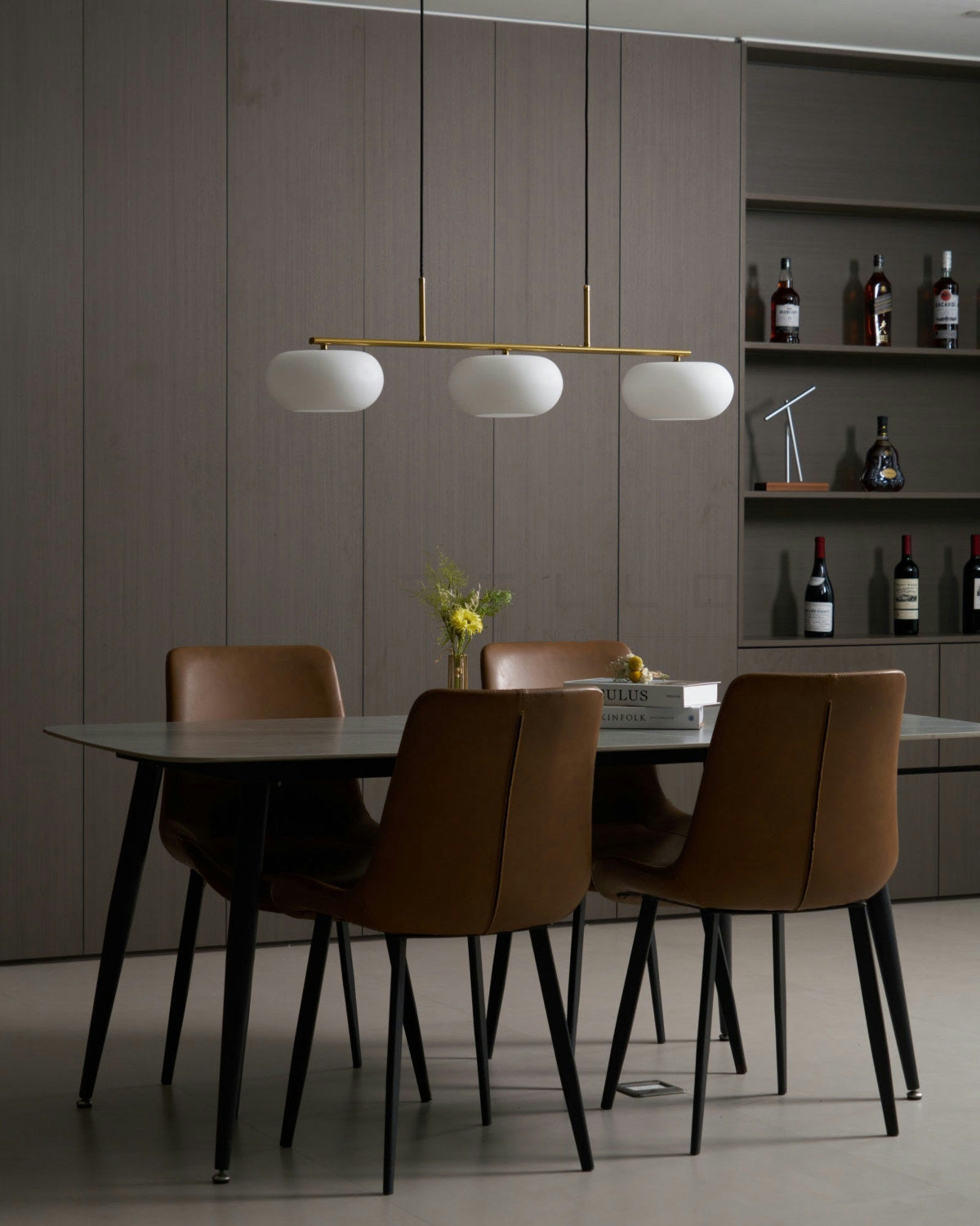 Sculptural Pendant Light
