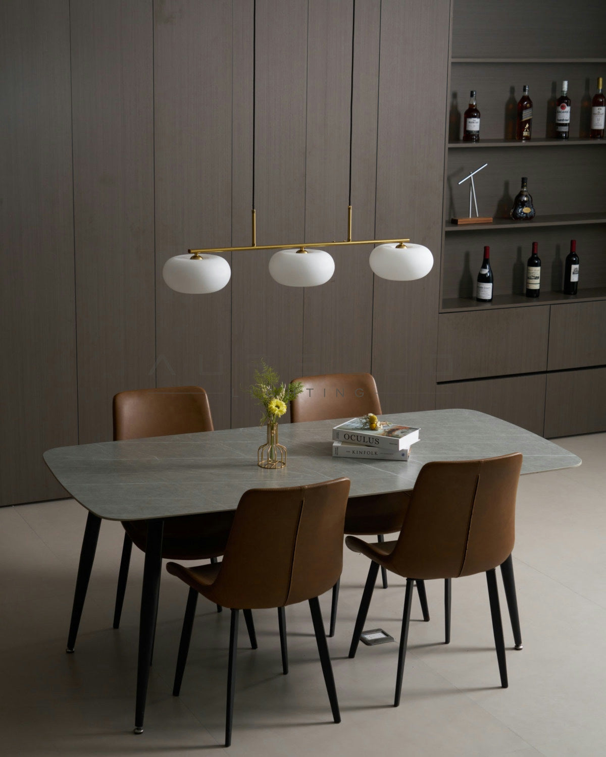 Sculptural Pendant Light