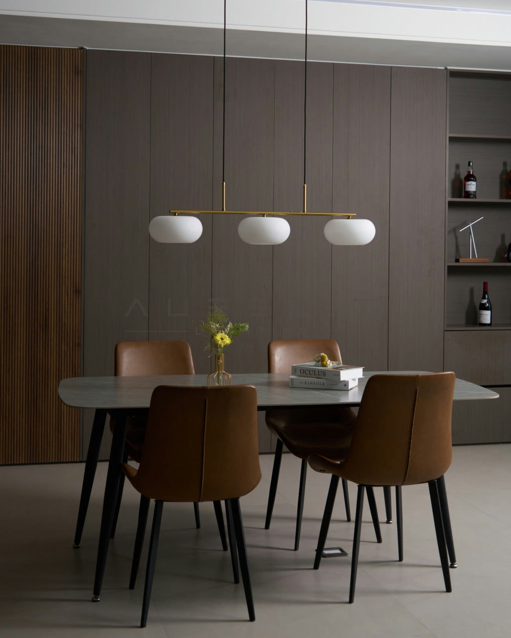 Sculptural Pendant Light