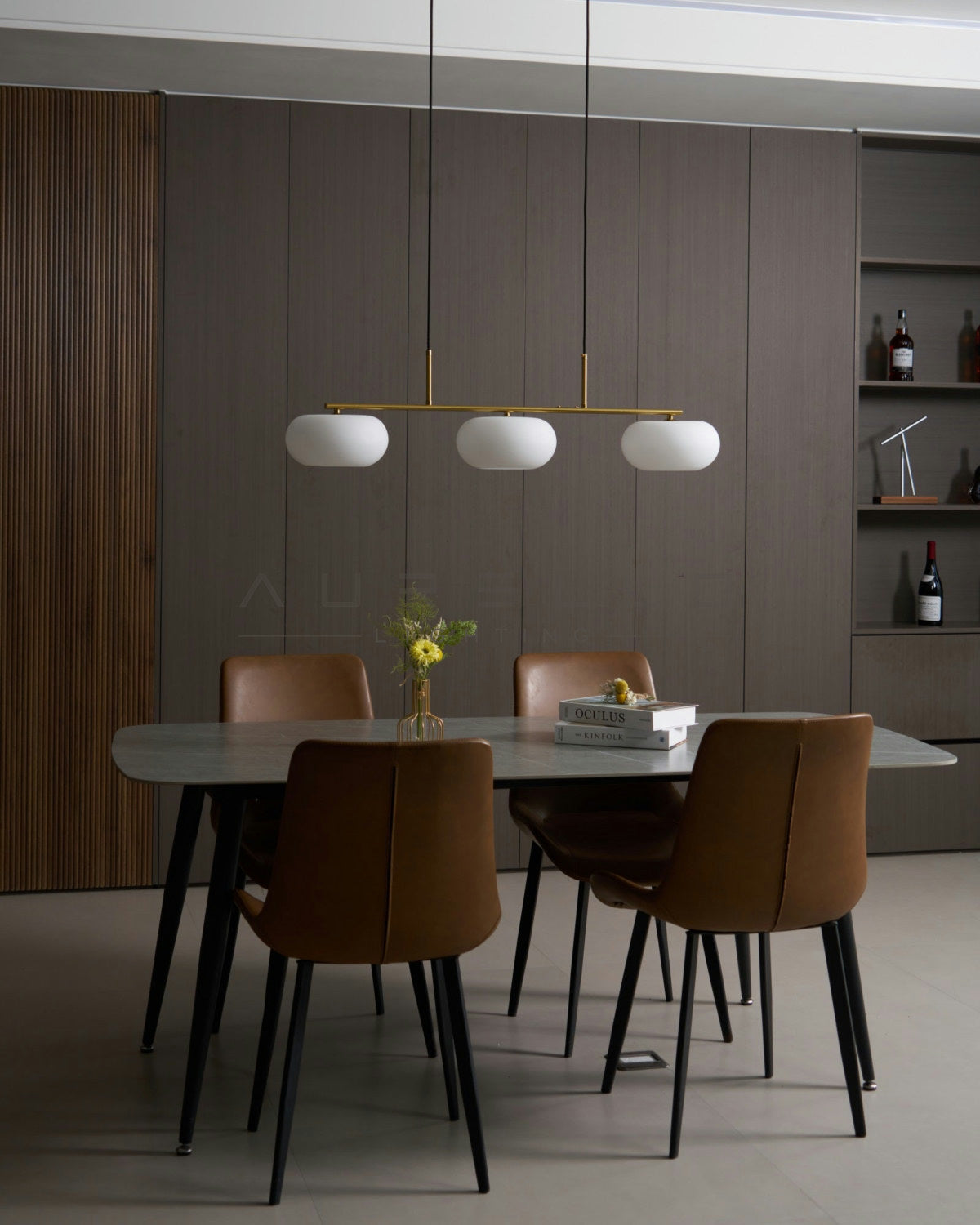 Sculptural Pendant Light
