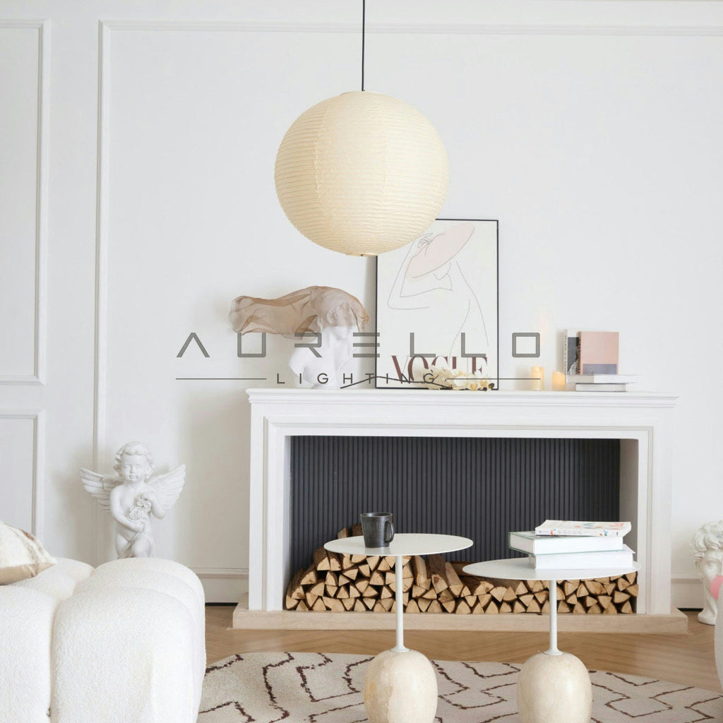 Washi Paper A Pendant Lamp