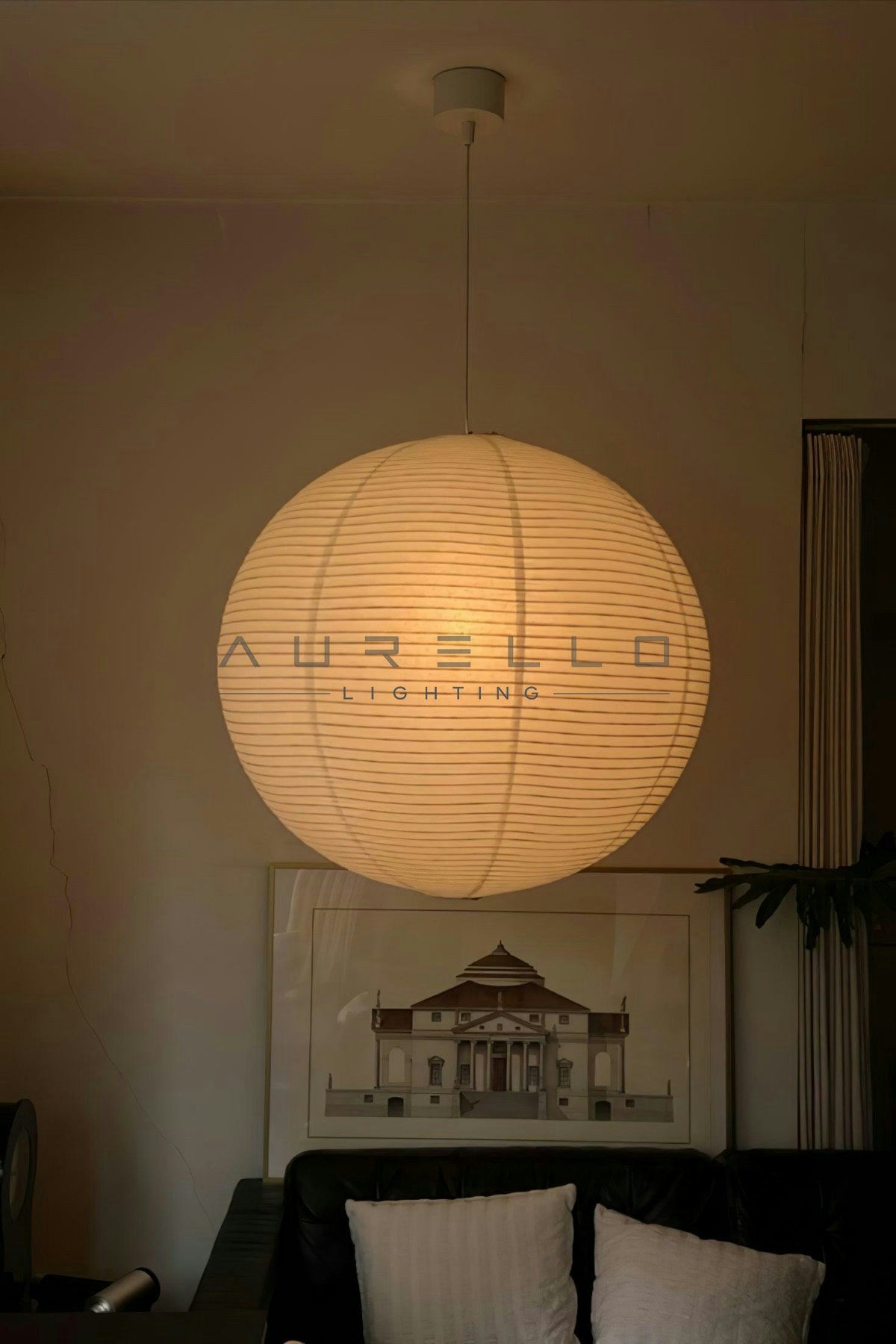 Washi Paper A Pendant Lamp