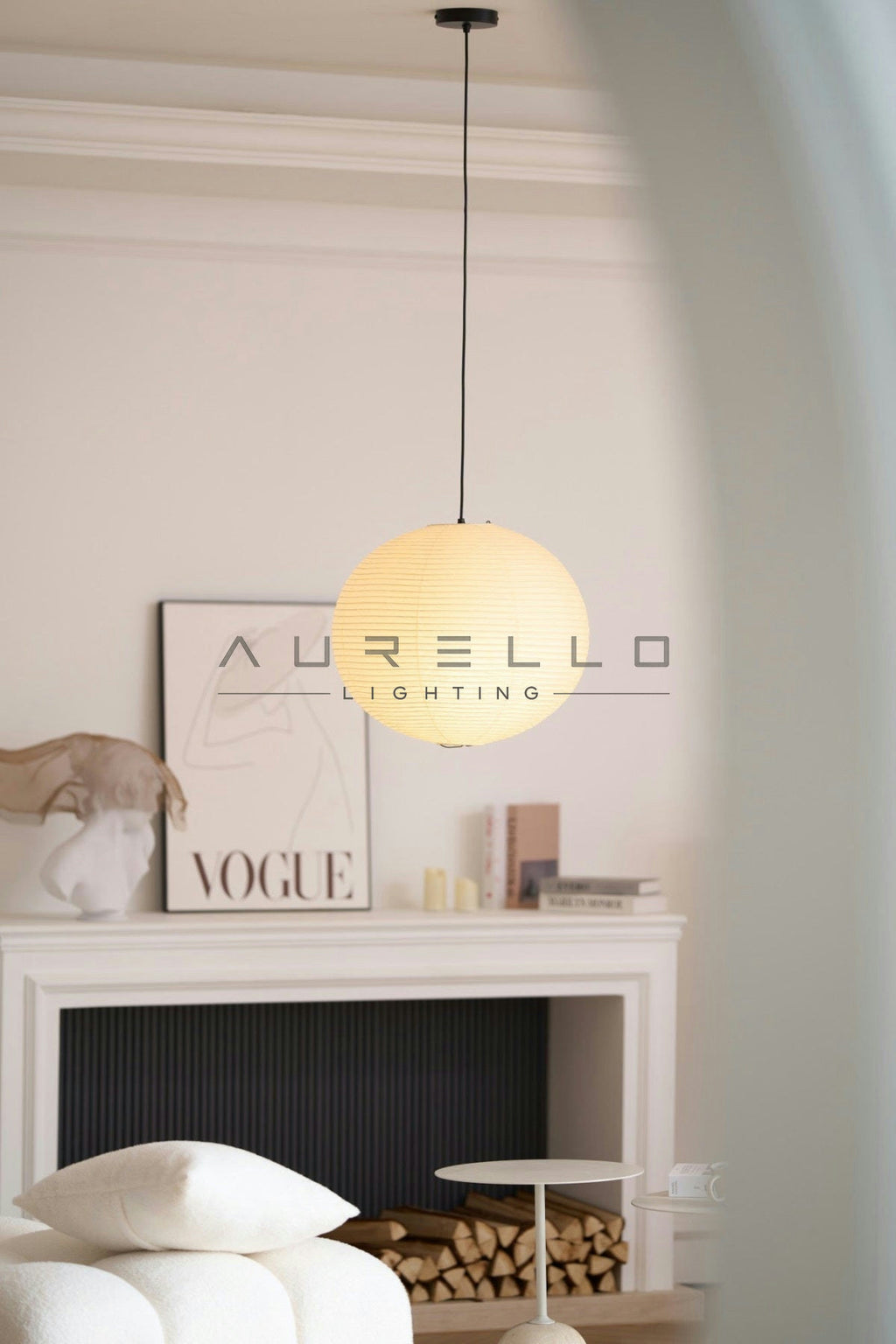 Washi Paper A Pendant Lamp