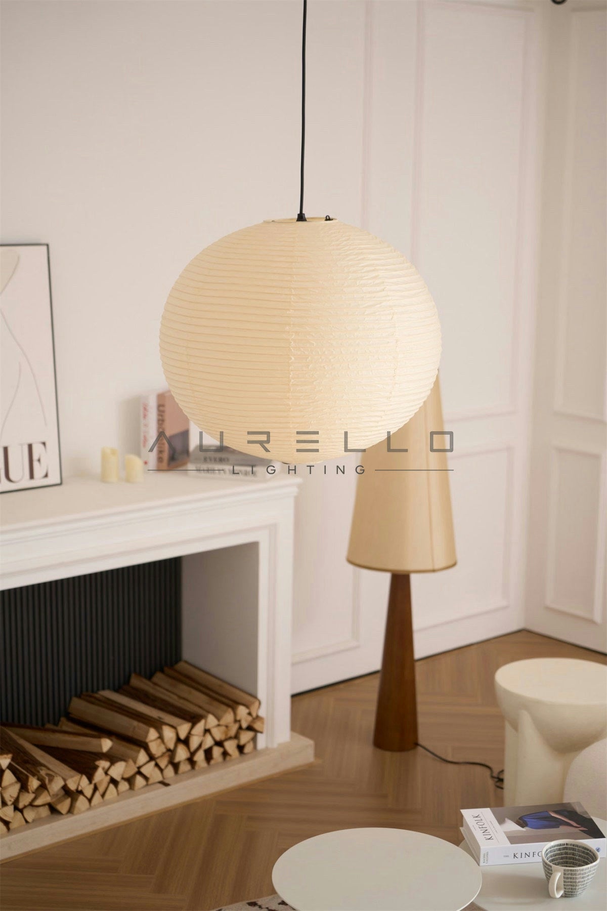Washi Paper A Pendant Lamp