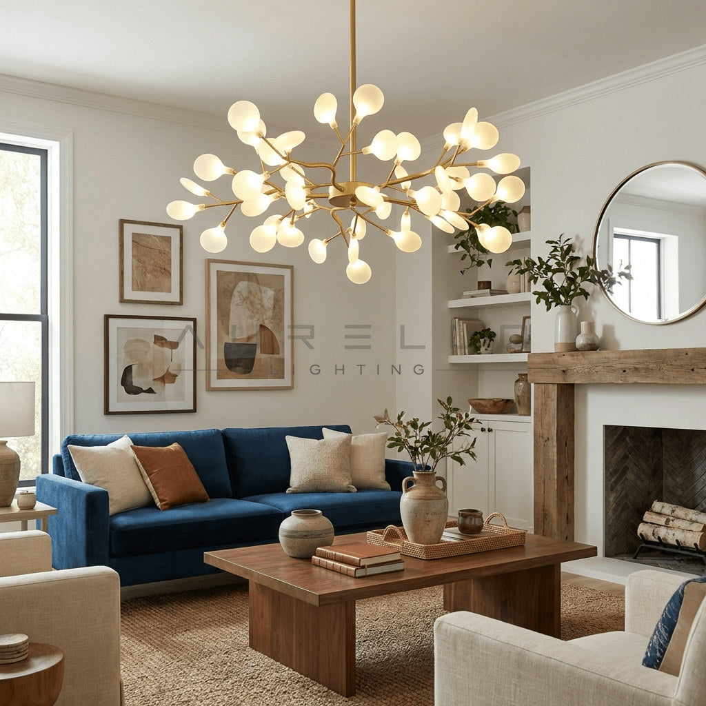 LED Firefly Sputnik Chandelier