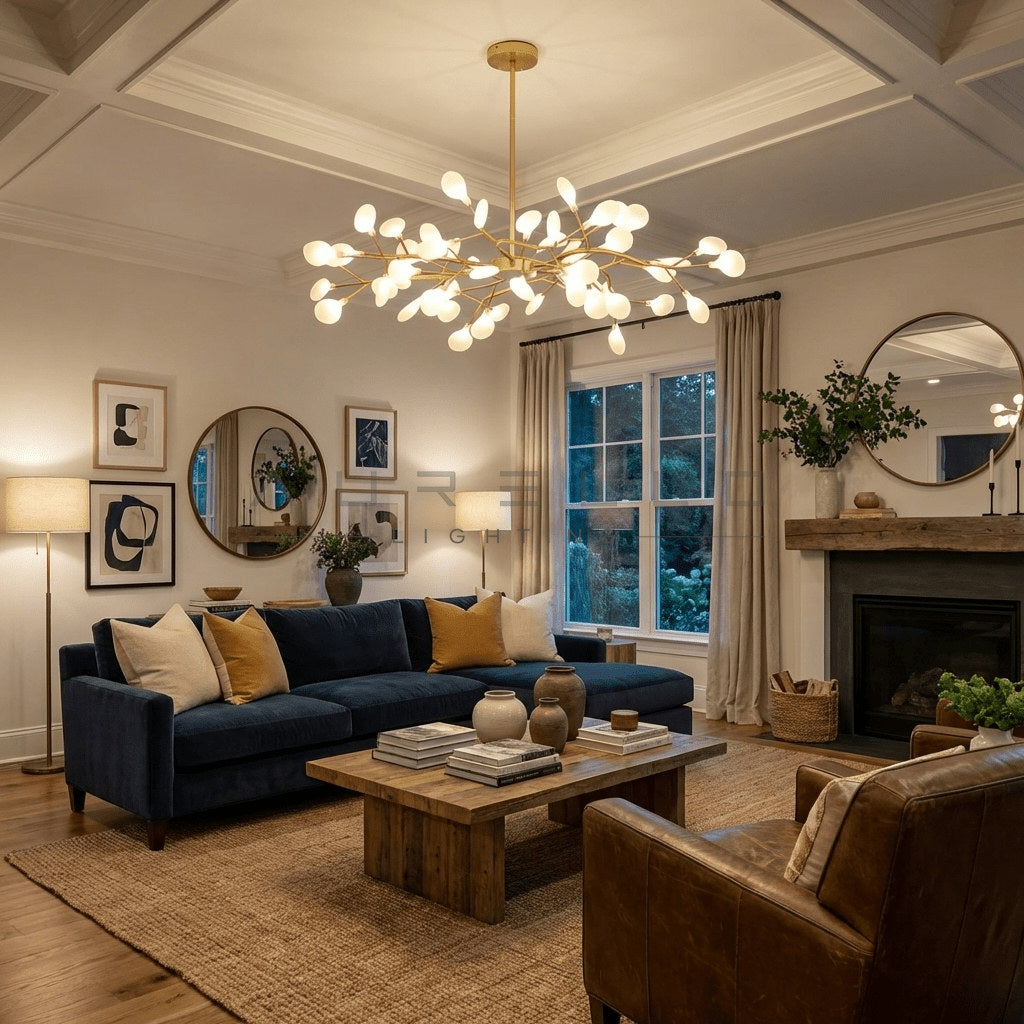 LED Firefly Sputnik Chandelier