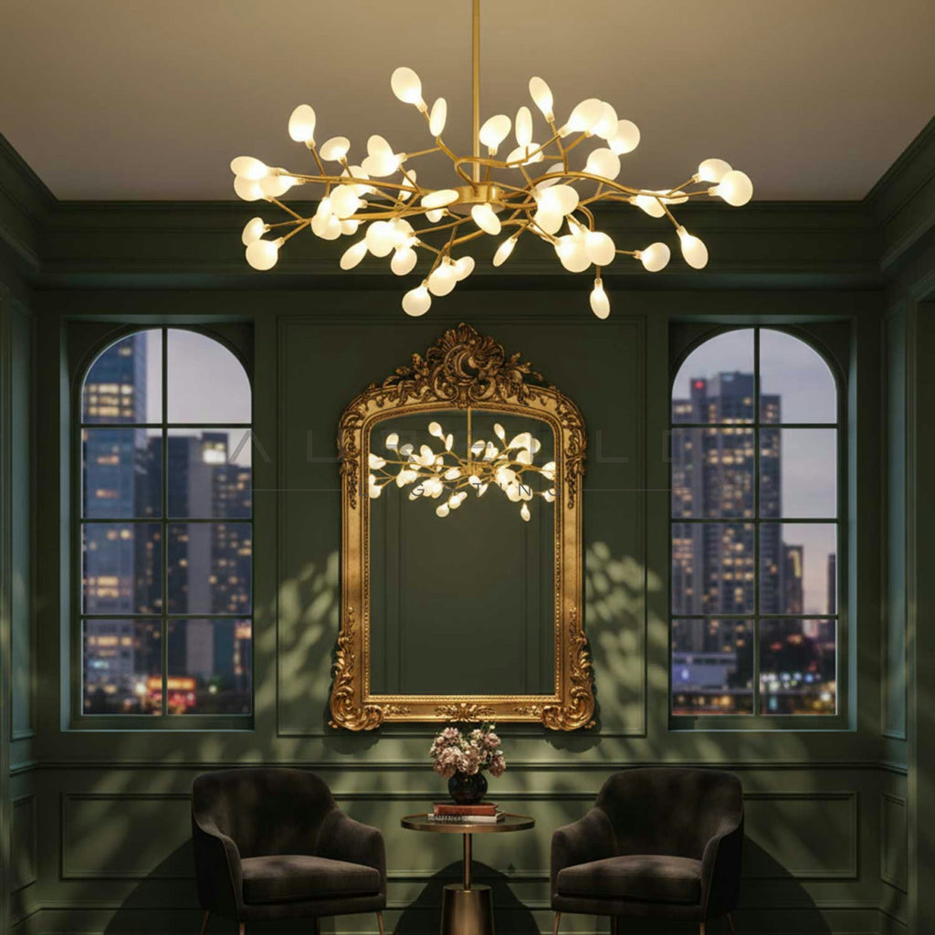 LED Firefly Sputnik Chandelier