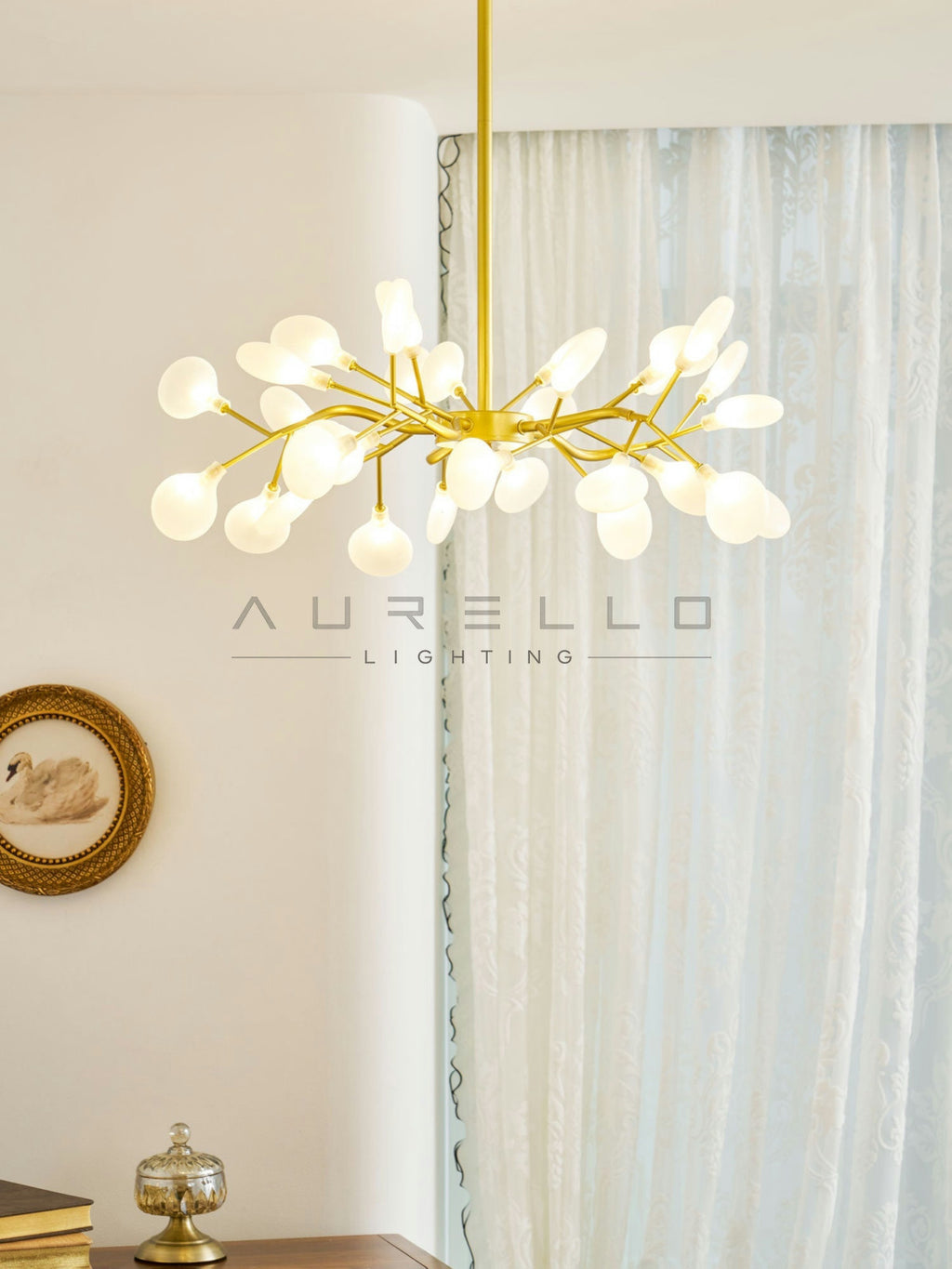 LED Firefly Sputnik Chandelier