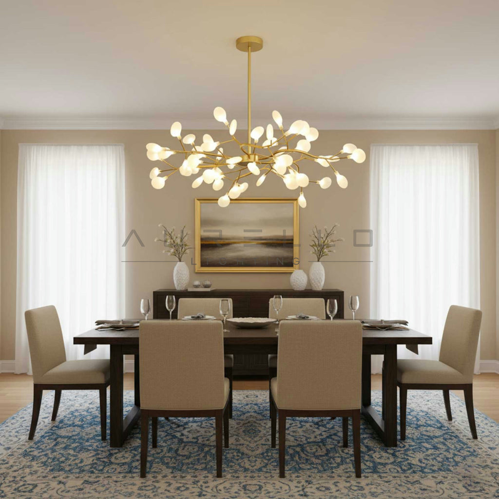 LED Firefly Sputnik Chandelier