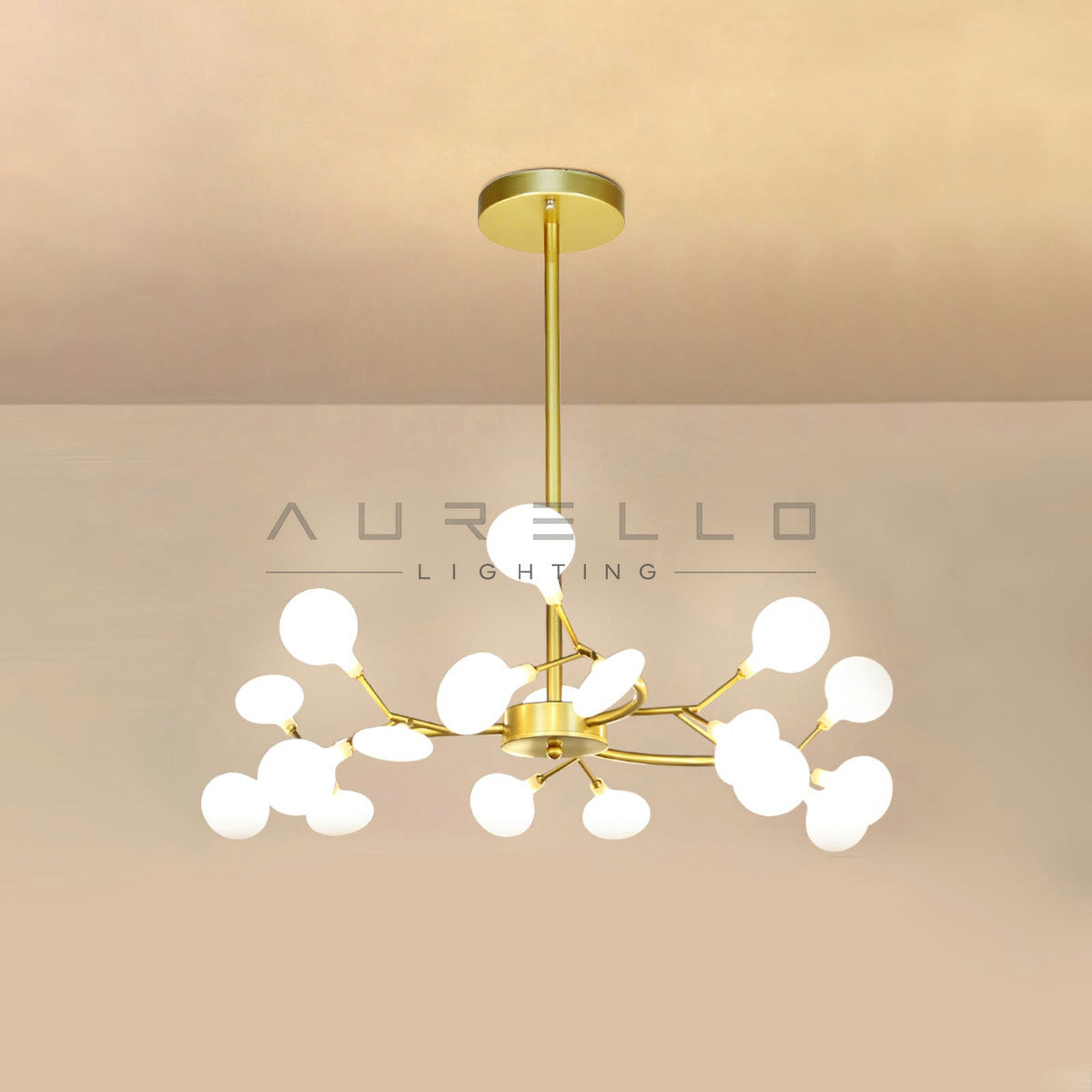 LED Firefly Sputnik Chandelier