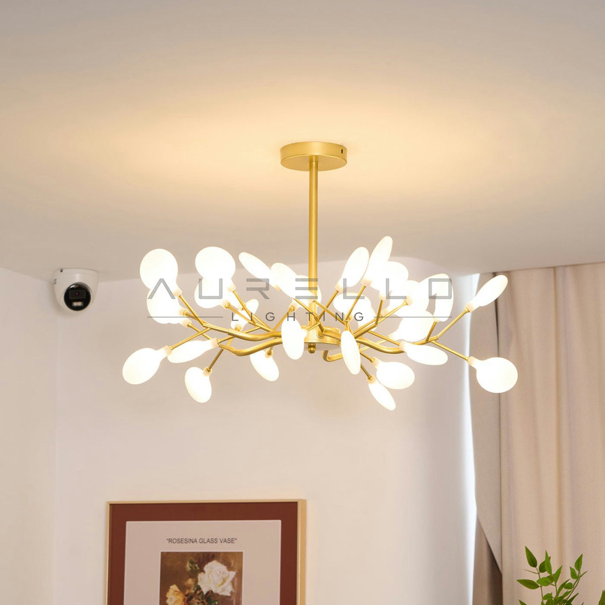 LED Firefly Sputnik Chandelier