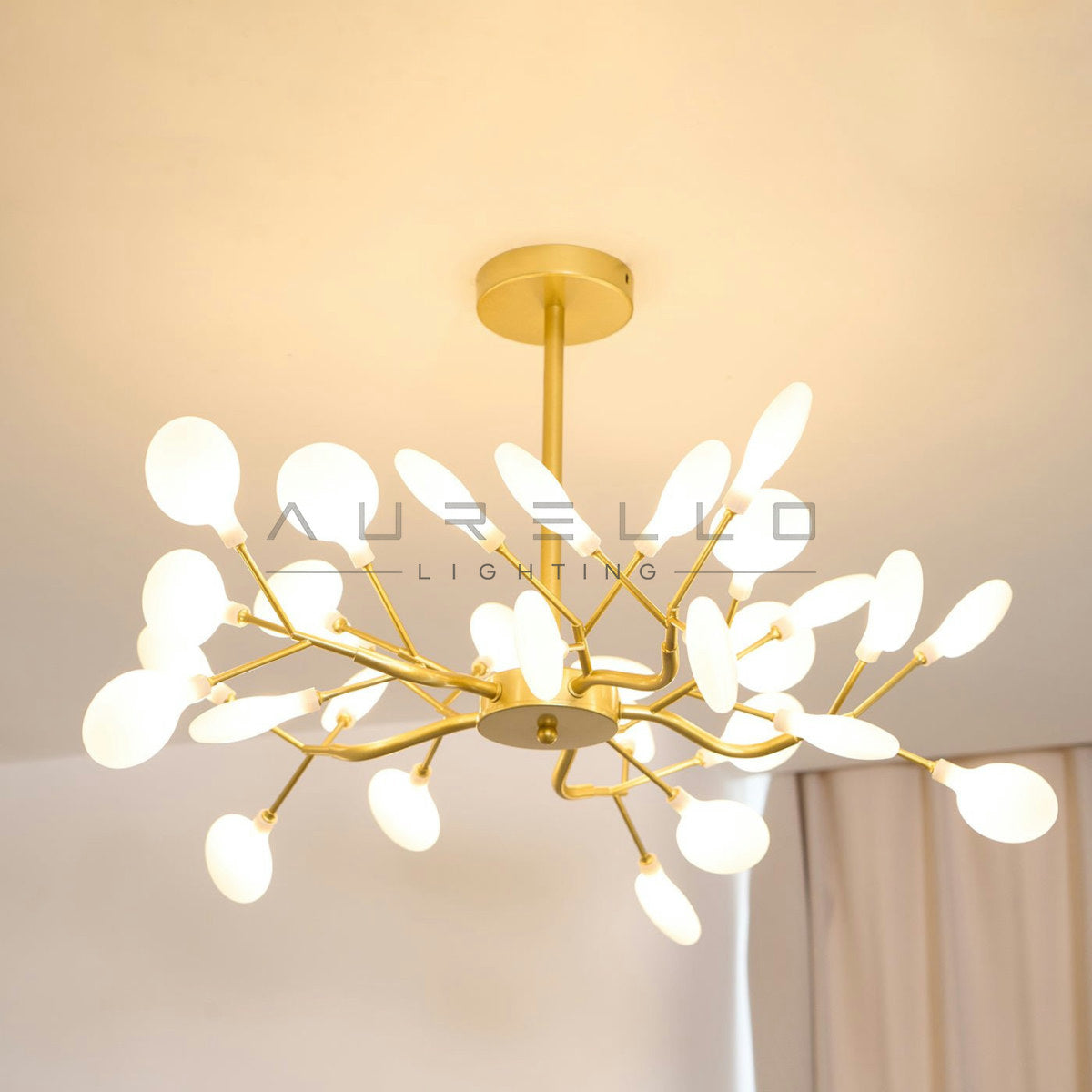 LED Firefly Sputnik Chandelier