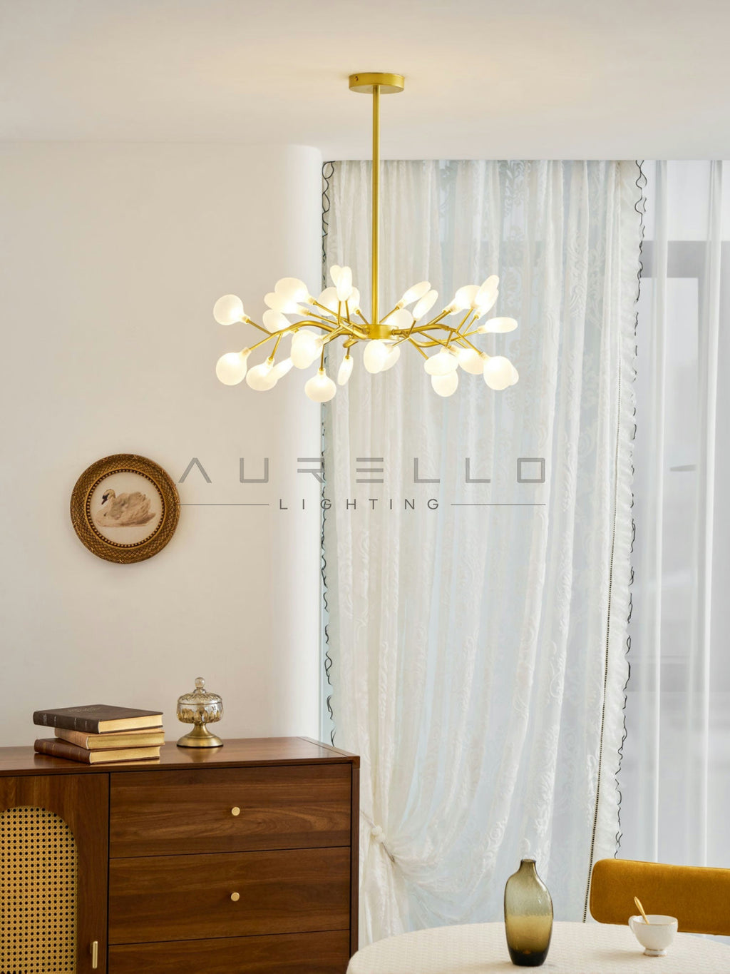 LED Firefly Sputnik Chandelier