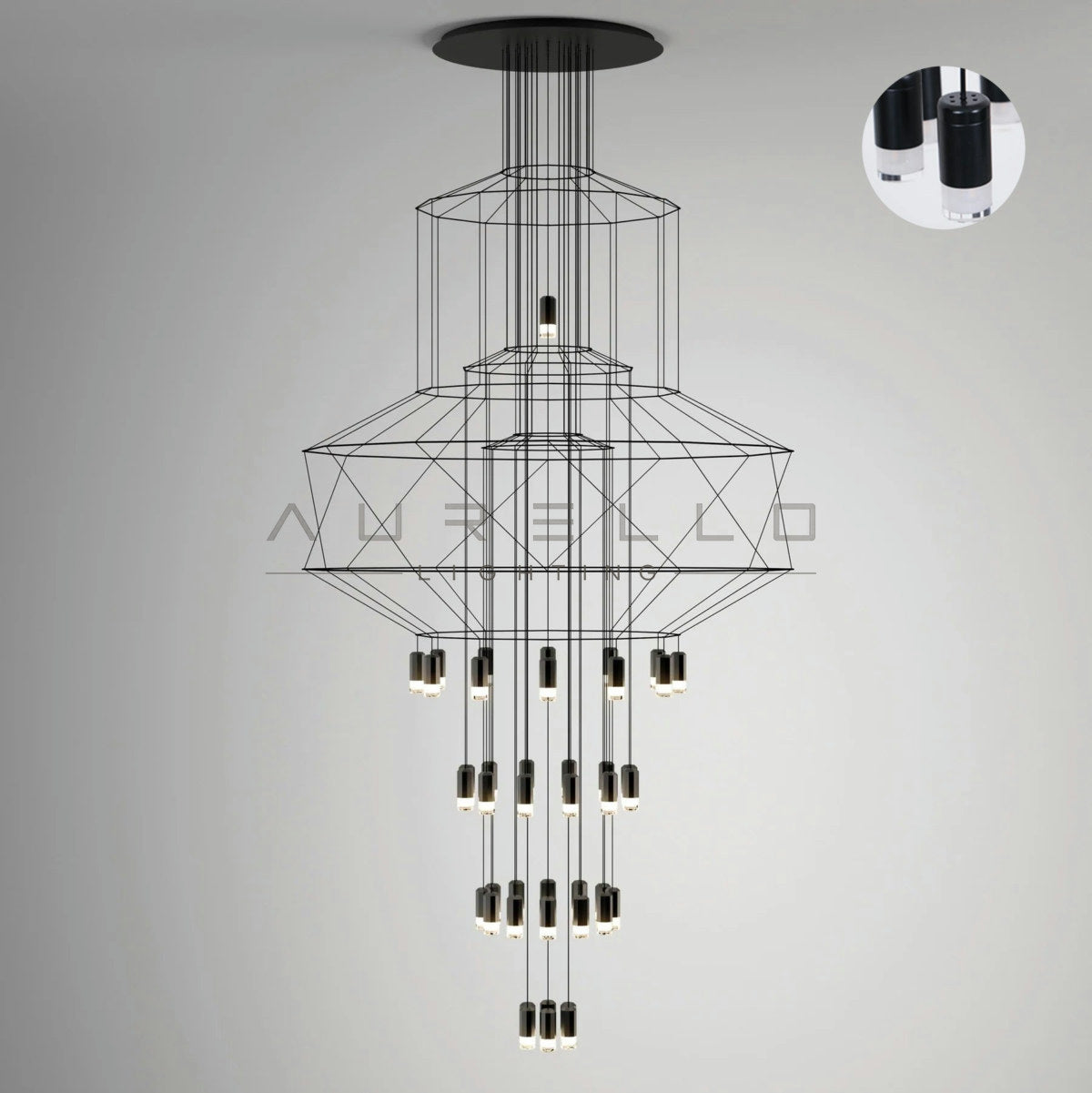 Lattice Chandelier
