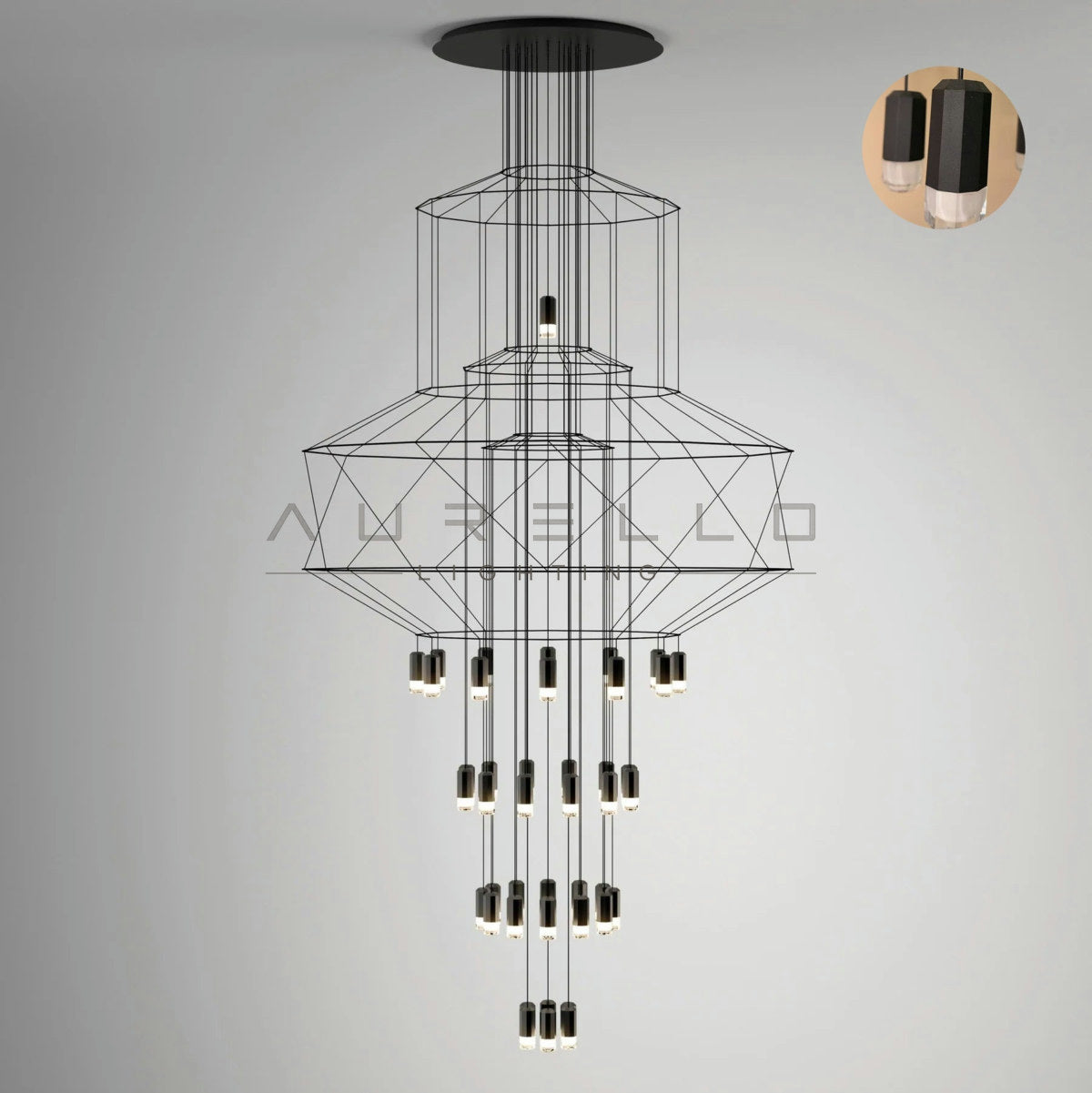 Lattice Chandelier
