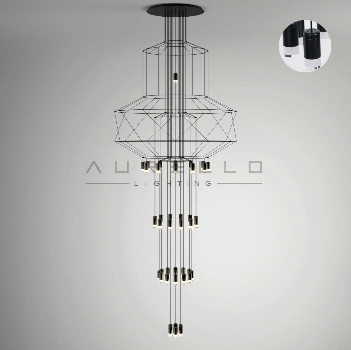Lattice Chandelier