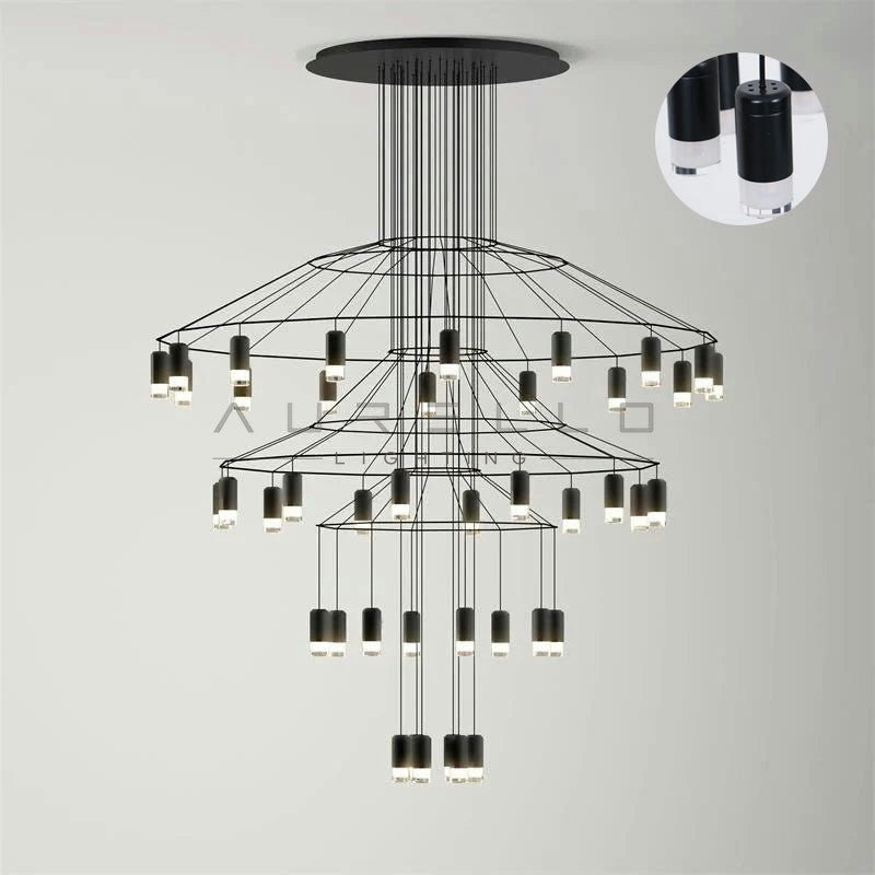 Lattice Chandelier