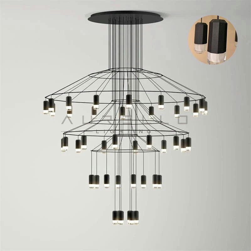Lattice Chandelier