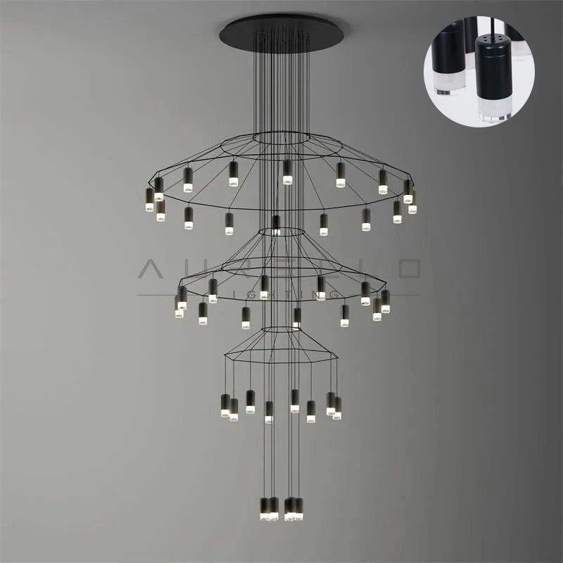 Lattice Chandelier
