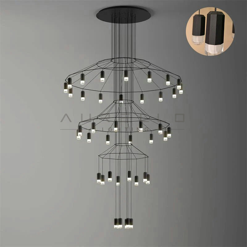Lattice Chandelier