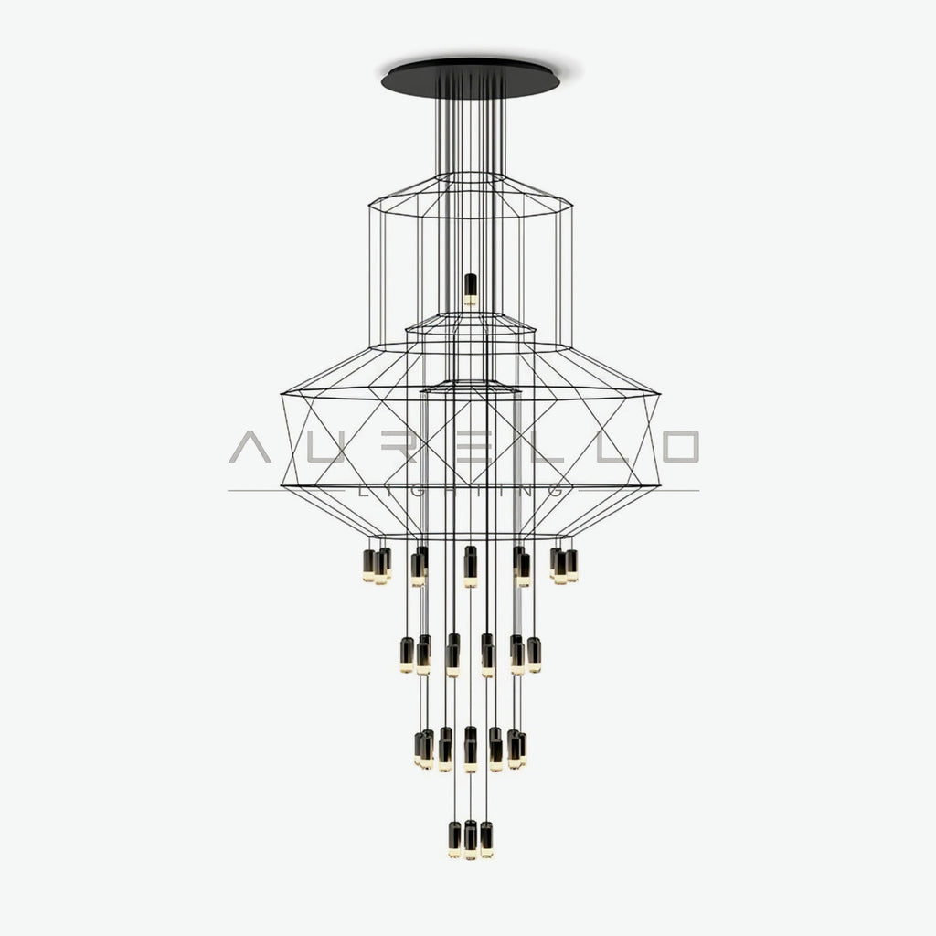 Lattice Chandelier