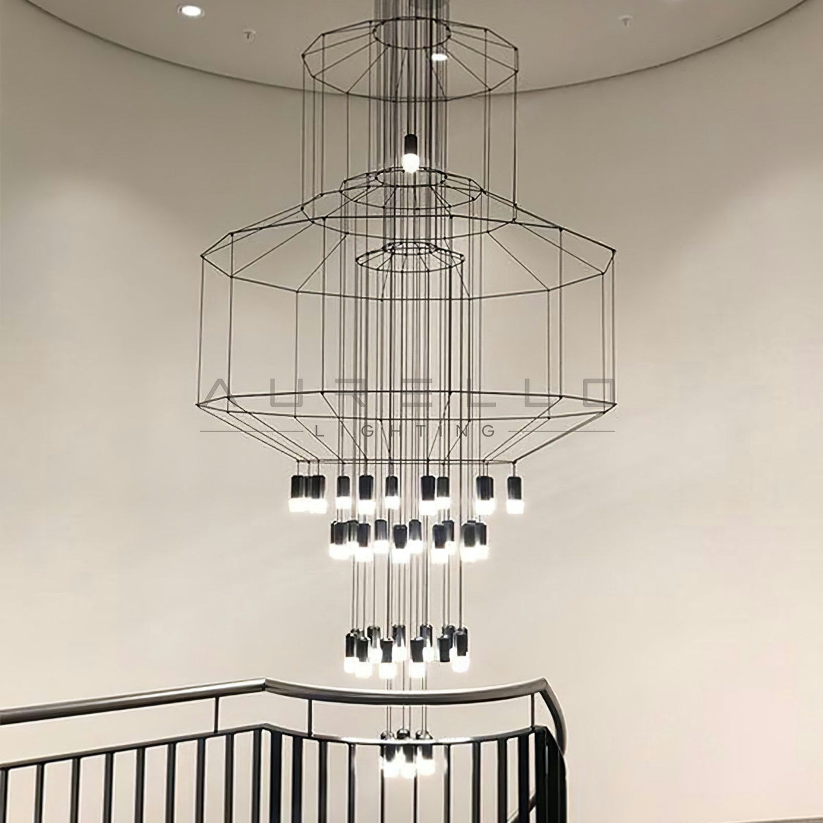 Lattice Chandelier